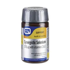 Synergistic Selenium 200μg, with Vitamins C & E, 90 tabs Quest Vitamins - Σελήνιο στο Pharmakeio Online
