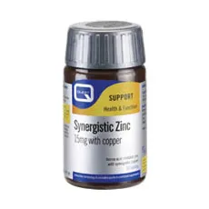 Synergistic Zinc 15mg with Copper, 30 tabs Quest Vitamins - Ψευδάργυρος στο Pharmakeio Online