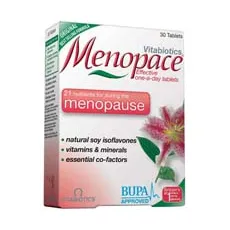 Menopace 30 tabs για την εμμηνόπαυση Vitabiotics - Εμμηνόπαυση στο Pharmakeio Online