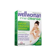 Wellwoman Inner Cleanse 30 caps Vitabiotics - Αποτοξίνωση στο Pharmakeio Online