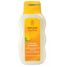 Weleda Κρεμώδες Βοτανόλουτρο Καλέντουλας για Μωρά και Παιδιά, Cremebad, 200ml - Ενυδάτωση προσώπου-σώματος στο Pharmakeio Online