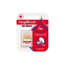 Stopbleed blotters για μικροκοψίματα 10τμχ - Πρώτες βοήθειες στο Pharmakeio Online