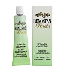 Procto κρέμα για αιμορροΐδες BENOSTAN - Αιμορροίδες στο Pharmakeio Online