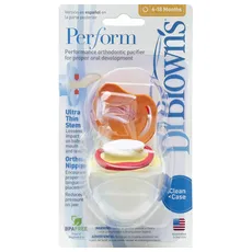 Dr. Brown's Πιπίλα ορθοντική, επιπεδο 2, 18 + μηνών χρώμα μπλε-πράσινο Συσκευασία 2 τεμ 981 - Πιπίλες στο Pharmakeio Online