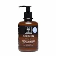 APIVITA Cleansing Κρεμώδης Αφρός 300 ml για όλους τους τύπους επιδερμίδας με ελιά & λεβάντα - Καθαρισμός-Ντεμακιγιάζ στο Pharmakeio Online