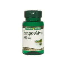 Nature's Bounty Spirulina 500mg 60ταμπλέτες - ΣΠΙΡΟΥΛΙΝΑ στο Pharmakeio Online