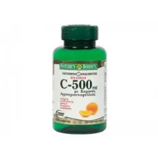 Nature's Bounty Vitamin C 500mg 100ταμπλέτες (ελεγχόμενης αποδέσμευσης) - Βιταμίνη C στο Pharmakeio Online