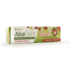 OPTIMA Aloe Dent Strawberry Children's Toothpaste 50ml - Οδοντόκρεμες στο Pharmakeio Online