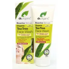 Dr.Organic Tea Tree Face Wash 200ml - Καθαρισμός στο Pharmakeio Online