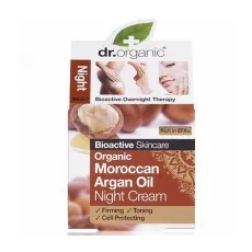 Dr.Organic Moroccan Argan Oil Night Cream, 50ml - Αντιγήρανση στο Pharmakeio Online