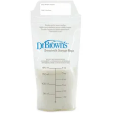 Dr. Brown's Breastmilk Storage Bags Σακουλάκια αποθήκευσης μητρικού γάλακτος 25 τεμάχια - Δοχεία φύλαξης μητρικού γάλακτος στο Pharmakeio Online