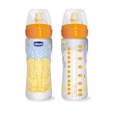 Chicco Μπιμπερό πλαστικό ΘΚ 330ml ροή φαγητού ROMANTIC - Μπιμπερό στο Pharmakeio Online