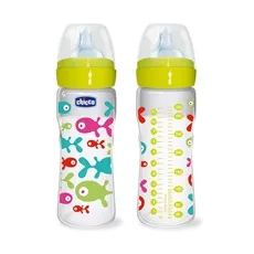 Chicco Μπιμπερό πλαστικό ΘΣ 330ml ροή φαγητού IRONIC - Μπιμπερό στο Pharmakeio Online