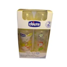 CHICCO ΣΕΤ 2 ΜΠΙΜΠΕΡΟ ΠΛΑΣΤΙΚΟ WELL BEING 250ml ΣΙΛΙΚ. - ΡΥΘΜ. ΡΟΗ - Μπιμπερό στο Pharmakeio Online