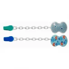 CHICCO ΚΛΙΠ ΠΙΠΙΛΑΣ ΜΠΛΕ - Αξεσουάρ πιπίλας στο Pharmakeio Online