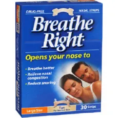 Breathe Right medium 30 ταινιες ρινικης απόφραξης - Ροχαλητό στο Pharmakeio Online