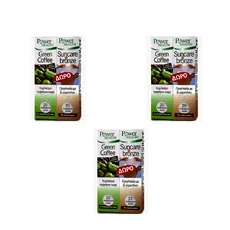 Power Health ΠΡΟΣΦΟΡΑ 3 Συσκευασίες Green Coffee 20αναβ.δισκία & ΔΩΡΟ Suncare 'n Bronze 20αναβ.δισκία - Μείωση λίπους-όρεξης στο Pharmakeio Online