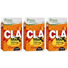 Power Health ΠΡΟΣΦΟΡΑ  3 Συσκευασίες Xs CLA Max 1900 per day 3*60caps - Καύση λίπους στο Pharmakeio Online