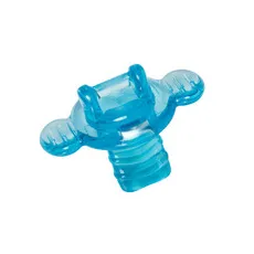 Dr. Brown's Orthees Transition Teether Μασητικό σε σχήμα πιπίλας οδοντοφυιας, Κάνει μασάζ στα πονεμένα ούλα & περιορίζει την πίεση στο στόμα κατά τη διάρκεια της οδοντοφυιας,Χρώμα Μπλε,1τεμ - Πιπίλες στο Pharmakeio Online