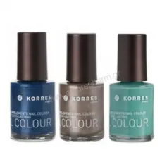 Korres - Nail Colour Set Blue-Taupe-Green 1+2 ΔΩΡΟ - Μανό στο Pharmakeio Online