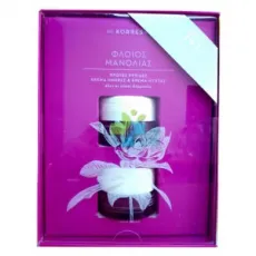 Korres ΦΛΟΙΟΣ ΜΑΝΟΛΙΑΣ Σετ (1+1) ΔΩΡΟ - με Κρέμα προσώπου Ημέρας για τις πρώτες ρυτίδες, 40ml & ΔΩΡΟ Κρέμα προσώπου Νύχτας, 40ml. Για όλους τους τύπους δέρματος. - Πρώτες ρυτίδες στο Pharmakeio Online