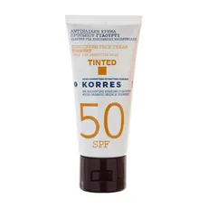 Korres SunScreen Face Cream Yogurt Tinted Cream SPF50 - Χρώμα στο Pharmakeio Online