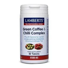 Lamberts Green Coffee & Chilli Complex 60tabs - Καύση λίπους στο Pharmakeio Online