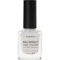 KORRES - GEL EFFECT Nail Colour No01 Blanc White - 11ml - Super προσφορές! στο Pharmakeio Online