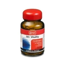 Lanes 50+ Vitality, Πολυβιταμινούχο συμπλήρωμα για άτομα 50+ ετών. Για την ενίσχυση του οργανισμού. Προσφέρει ενέργεια & ευεξία ενισχύοντας την άμυνα του οργανισμού, ενώ συμβάλλει και στην καλή υγεία των ματιών, 30 tabs - Ενέργεια-Τόνωση στο Pharmakeio Online
