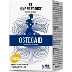 Superfoods Osteoaid Συμπλήρωμα Διατροφής, Συμβάλλει στην υγεία των Αρθρώσεων, 30caps - Super προσφορές! στο Pharmakeio Online