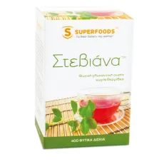 Στεβιάνα 50mg  400 δισκία Superfoods - Υποκατάστατα ζάχαρης στο Pharmakeio Online