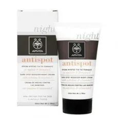 Antispot Κρέμα Νυχτός για τις Πανάδες APIVITA - Υαλουρονικό οξύ στο Pharmakeio Online