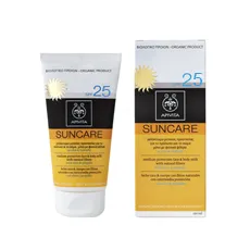 Αντιηλιακό Γαλάκτωμα Πρόσωπο-Σώμα SPF25 APIVITA - Πρόσωπο-σώμα στο Pharmakeio Online