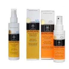 Suncare SPF15 Λάδι Μαυρίσματος +ΔΩΡΟ Αντιηλιακό Λάδι Μαλλιών ΑPIVITA - Μαλλιά στο Pharmakeio Online