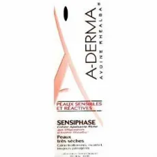 Sensiphase Creme Riche 40ml για ξηρό δέρμα Α-DERMA - Ξηρό δέρμα στο Pharmakeio Online