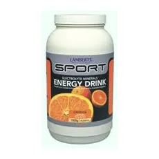 Orange Energy Drink 1000gr  Lamberts - Ενέργεια-Τόνωση στο Pharmakeio Online
