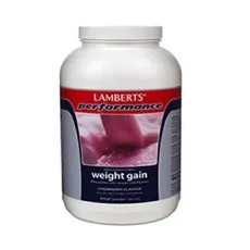 Lamberts - WEIGHT GAIN STRAWBERRY - 1816gr - Πρωτεϊνες στο Pharmakeio Online