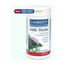 Lamberts - MILK THISTLE Γαϊδουράγκαθο 90 tabs - Γαιδουράγκαθο Milk thistle στο Pharmakeio Online