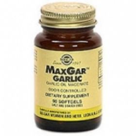 Max Gar Garlic 30 Softgels Solgar