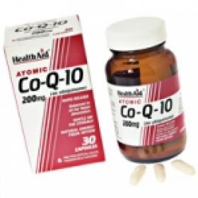 Health Aid Atomic CoQ-10 200mg capsules 30s