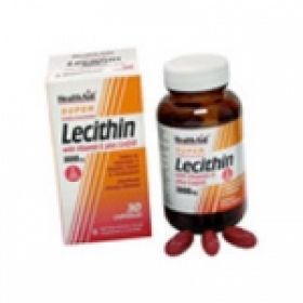HealthAid Lecithin 1000mg + Natural Vitamin E 45iu + CoQ 10 10m