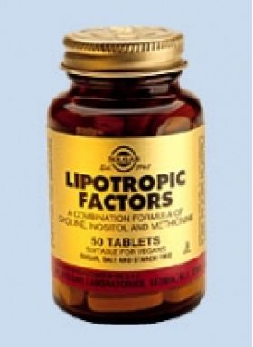 Lipotropic Factors 50 ταμπλέτες Solgar
