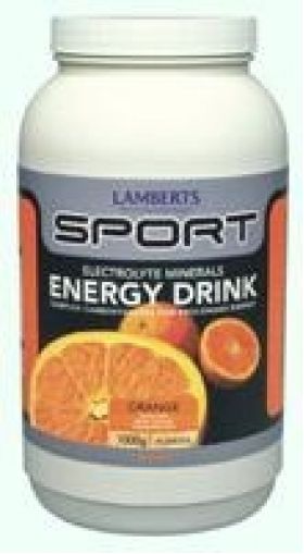 Orange Energy Drink 1000gr  Lamberts