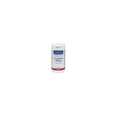 lamberts l-carnitine 500mg 60caps Lamberts L-CARNITINE 500mg - 60 caps μονο 41.75€