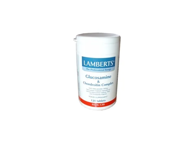 Lamberts  Σύμπλεγμα ΓΛΟΥΚΟΖΑΜΙΝΗ & ΧΟΝΔΡΟΪΤΙΝΗ  120 tabs - Πόνοι αρθρώσεων στο Pharmakeio Online
