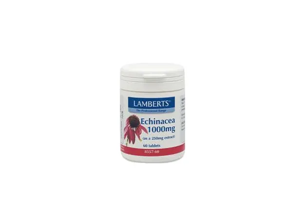 Lamberts  ECHINACEA 1000mg  60 tabs - Ενέργεια-Τόνωση στο Pharmakeio Online