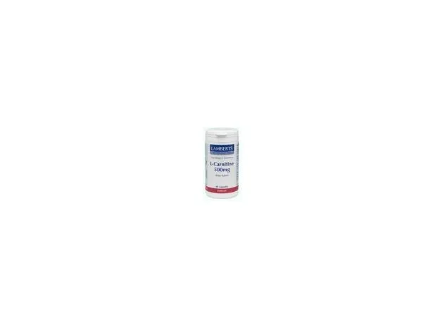 Lamberts  L-CARNITINE 500mg - 60 caps - Αμινοξέα στο Pharmakeio Online