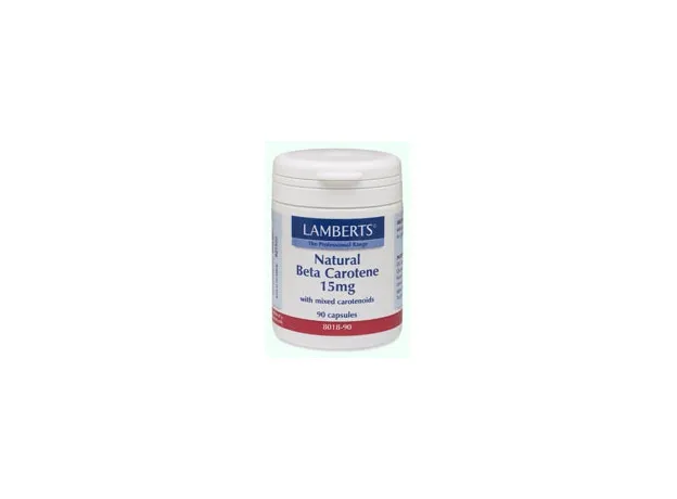 LAMBERTS NATURAL BETA CAROTENE 15mg-Caps 90 - BETA-CAROTENE στο Pharmakeio Online