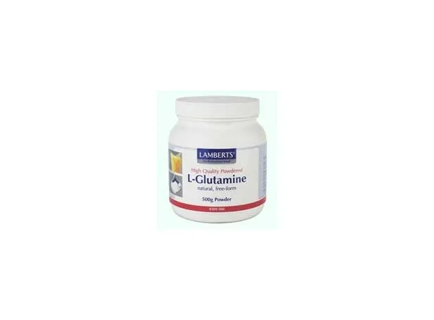 LAMBERTS L-GLUTAMINE 500gr powder-Powder 500g - Προβιοτικά-Πεπτικό στο Pharmakeio Online