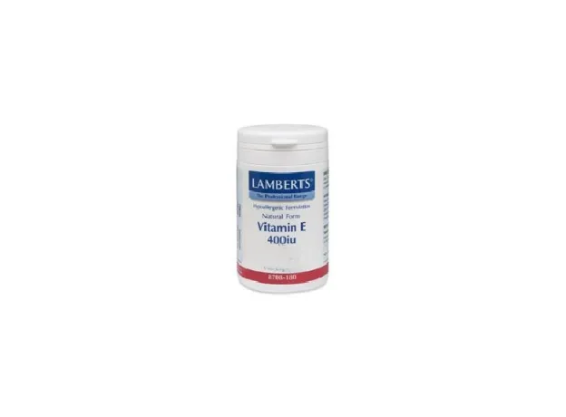 LAMBERTS NATURAL VIT E 400iu-Caps 60 - Βιταμίνη E στο Pharmakeio Online